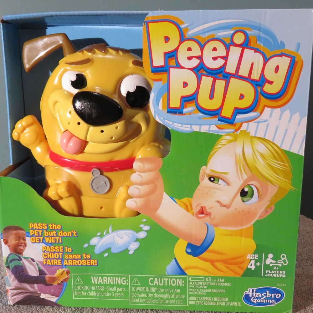 Hasbro Peeing Pup game